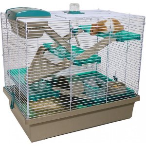 Rosewood PICO XL hamster cage with multiple platforms for Syrian and some dwarf hamsters